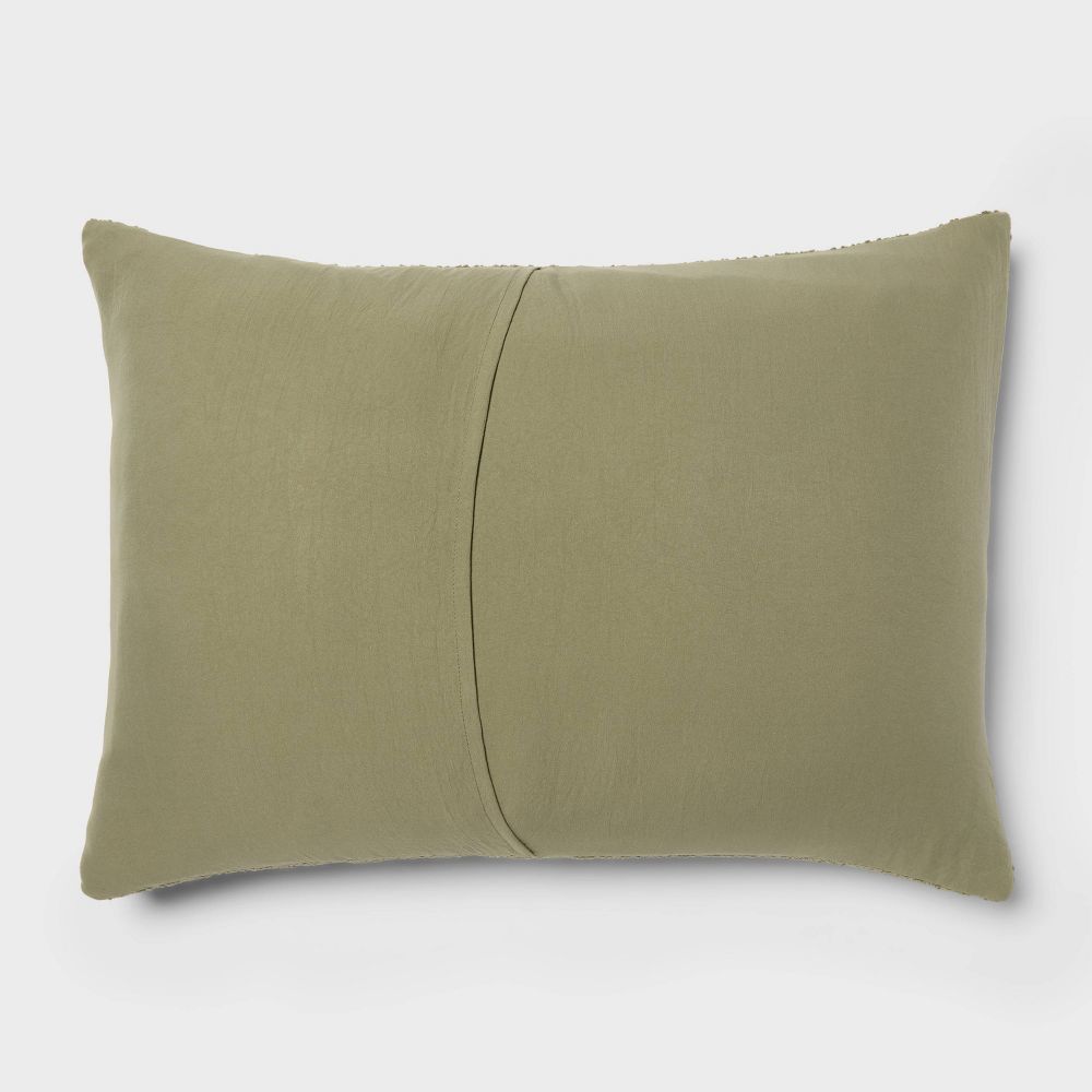 Open Box - Full/Queen Boucle Comforter Set Green - Threshold™