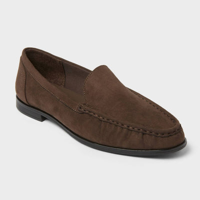 New - Women’s James Rouched Loafers with Memory Foam Insole – A New day™ Brown 12