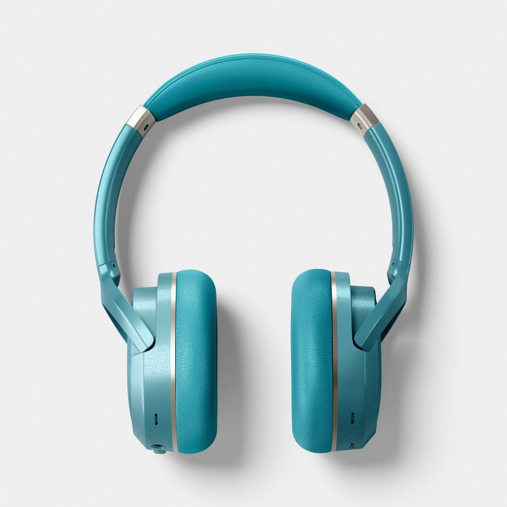 New - Active Noise Cancelling Wireless Bluetooth Over-Ear Headphones Deep Sage - heyday™