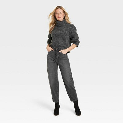 New - Universal Thread Women's Super-High-Rise Tapered Balloon Jeans Universal ThreadBullseye Deals