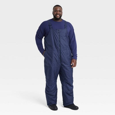 All In Motion Men's Snow Bib Fit Full Wind Water Resistant Bib Cold Weather All in MotionBullseye Deals
