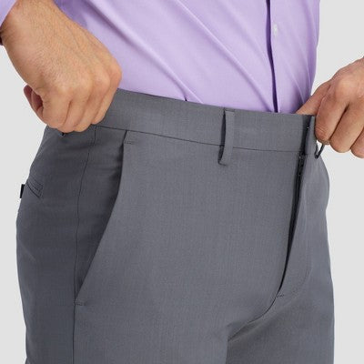 New - Haggar H26 Men's Tailored Fit Full Premium Pants Lightweight Haggar H26Bullseye Deals
