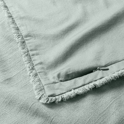 New - Casaluna 1-Piece Pillow Sham Linen-Blend OEKO-TEX Soft Feel CasalunaBullseye Deals