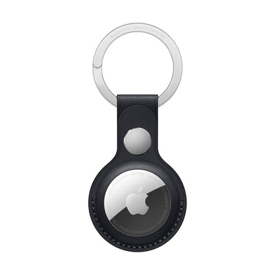 New - Apple AirTag Leather Key Ring - Midnight
