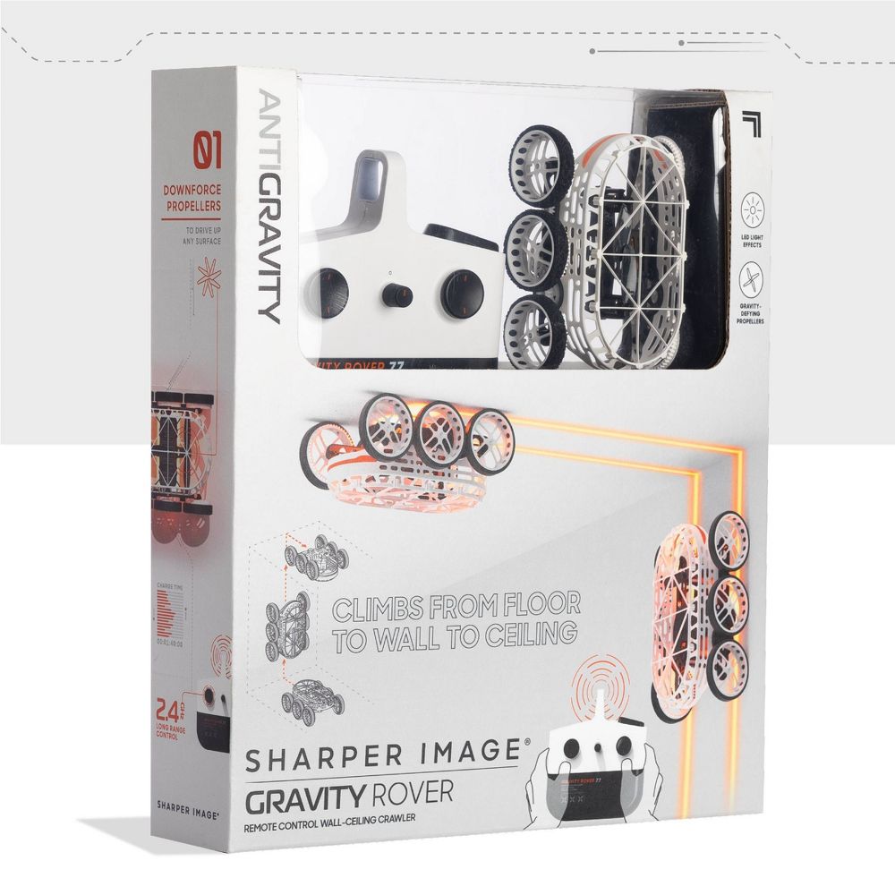 Open Box - Sharper Image Remote Control (RC) Gravity Rover Wall-Ceiling Climber