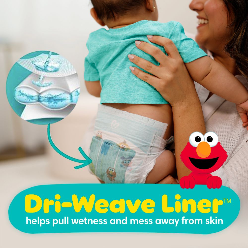 New - Pampers Baby Dry Diapers Pack - Size 4 - 150ct