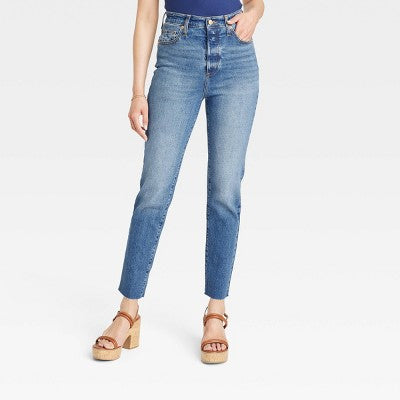 New - Universal Thread Women's High Rise Slim Leg Fit Full Jeans Midweight Universal ThreadBullseye Deals