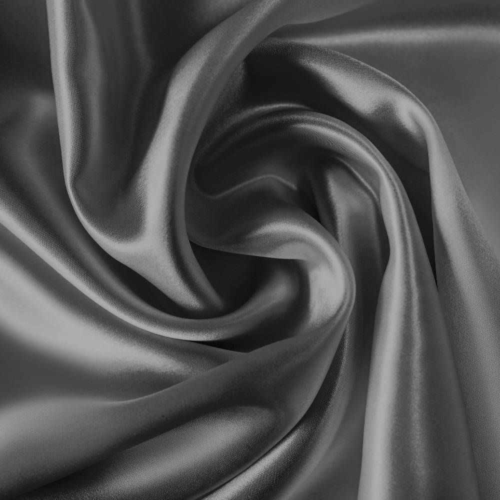 Open Box - Blissy Standard/Queen 600 Thread Count Silk Pillowcase Dark Gray