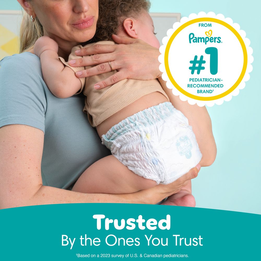 New - Pampers Swaddlers 360 Disposable Diapers - Size 7 - 68ct