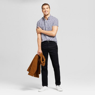 New - Goodfellow & Co Men's Mid Rise Straight Leg Slim Straight Chino Pants Stretch Goodfellow & CoBullseye Deals