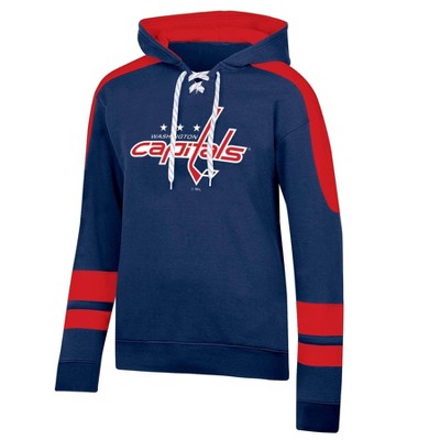 New - NHL Licensed Washington Capitals Men's Hooded Sweatshirt Washington CapitalsBullseye Deals