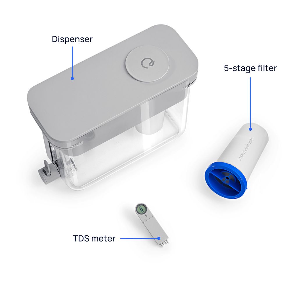 New - Culligan with ZeroWater Technology 32 Cup Dispenser