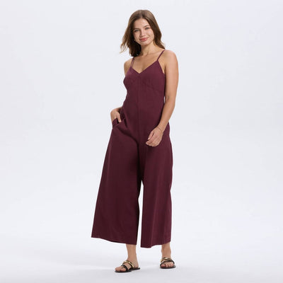 New - Women's Wide Leg Jumpsuit - A New Day™ Mauve S