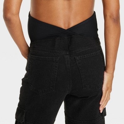 New - Isabel Maternity by Ingrid & High Rise Straight Leg Jeans Isabel Maternity by Ingrid & IsabelBullseye Deals