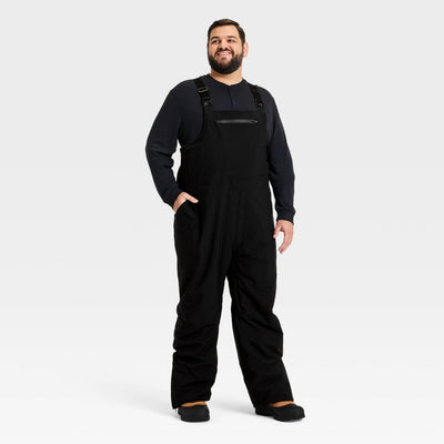 New - Men's Big Snowsport Waterproof Bib - All In Motion™ Black 3XL