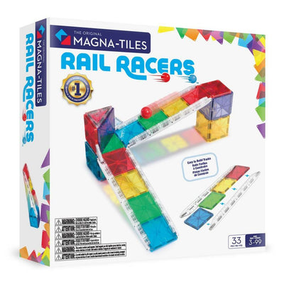 Open Box - MAGNA-TILES Rail Racers - Small