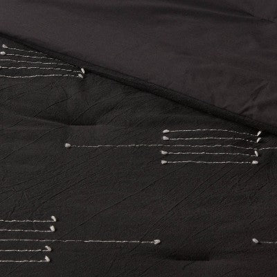 Open Box - Clipped Linework Comforter & Sham Set - Threshold ThresholdBullseye Deals