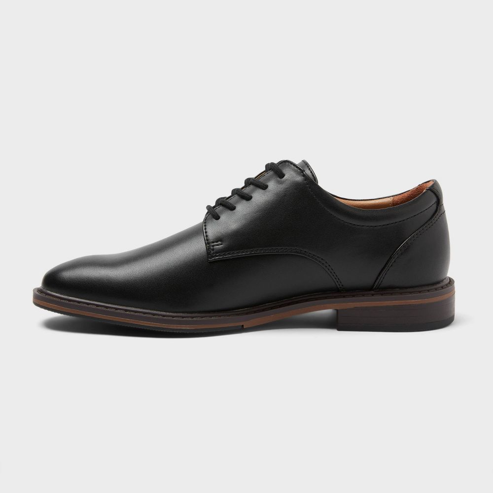 New - Men's Leo Dress Shoes - Goodfellow & Co™ Black Wide Width 9.5