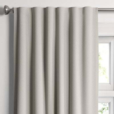 New - Blackout Aruba Window Curtain Panel - Threshold ThresholdBullseye Deals