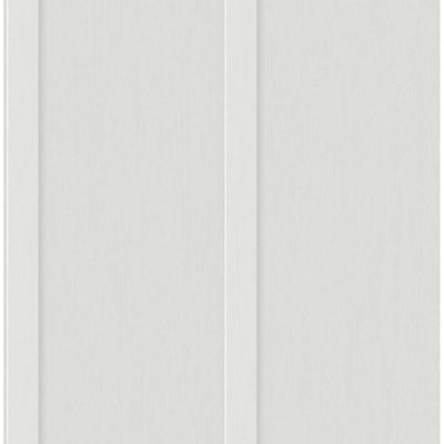 New - NextWall Arctic Gray Faux Board and Batten Peel and Stick Wallpaper