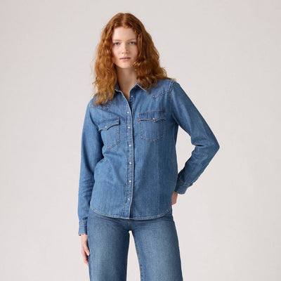 Open Box - Levi's® Women's The Ultimate Western Shirt - Diamonds Are Best Friends XS