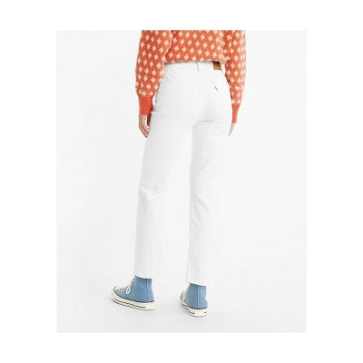 Levi's Women's High Rise Straight Leg Crop Jeans Snug Through Hip And Thigh Levi'sBullseye Deals