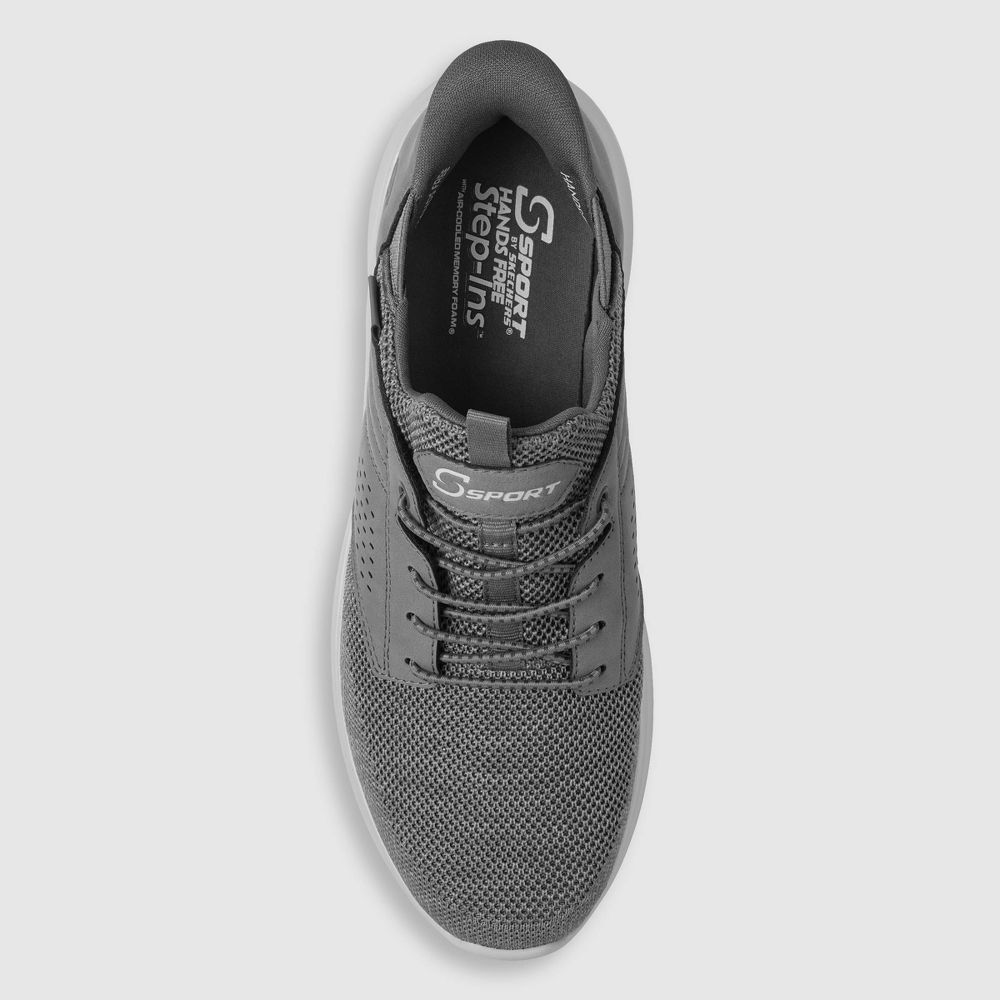 New - S Sport By Skechers Men's Murphy Sneakers - Gray 7