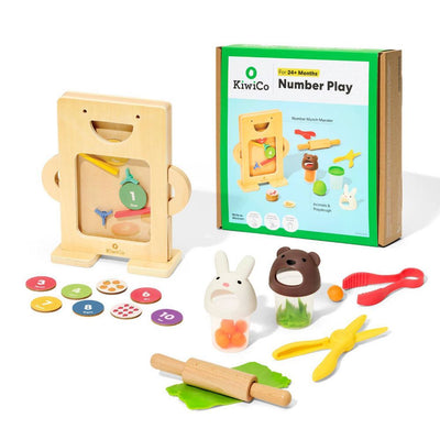 New - KiwiCo Activity Play Center 24m+ - Number Play 18pc
