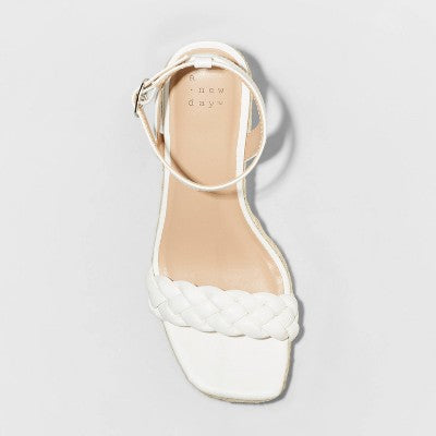 Open Box - A New Day Women's Espadrille Wedge Heels Sandals Memory Foam Insoles A New DayBullseye Deals