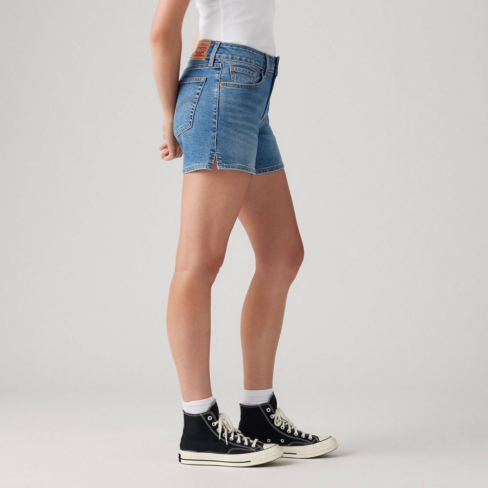 New - Levi's® Women's A-Line Shorts - No You Didn't 34: Mid Rise Denim, Stretch,