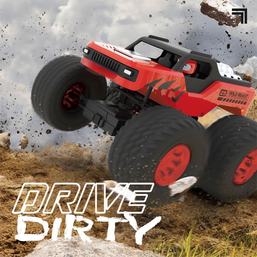 Open Box - Sharper Image Juggernaut Remote Control Vehicle - 3pk