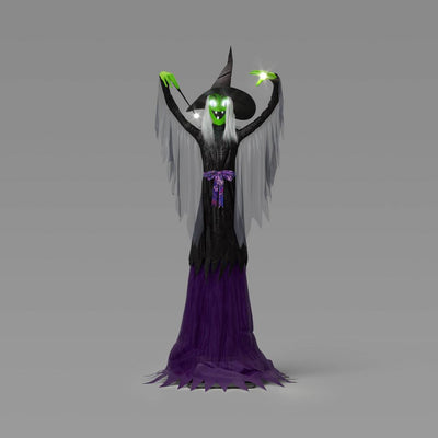New - 8' Halloween Towering Witch Decorative Prop - Hyde and EEK! Boutique™