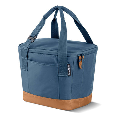 New - CleverMade Tahoe 18 Cans Collapsible Soft Sided Cooler - Ocean: Water-Resistant, Zip Closure