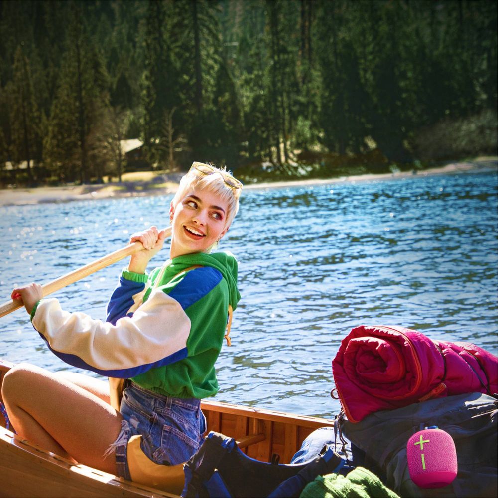 Certified Refurbished - Ultimate Ears - WONDERBOOM 3 Portable Bluetooth Mini Speaker - Hyper Pink Ultimate EarsBullseye Deals