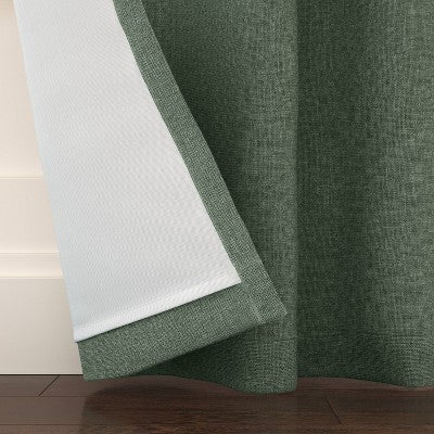 Open Box - Blackout Aruba Window Curtain Panel - Threshold ThresholdBullseye Deals