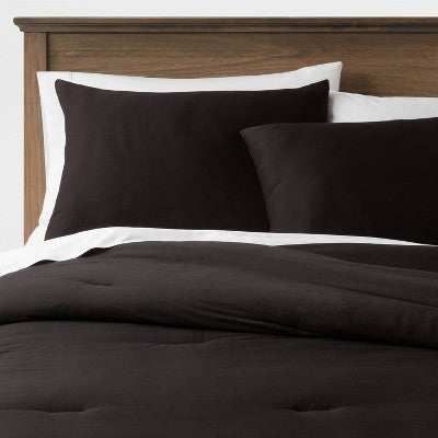 New - Threshold Sateen Comforter Set Quilted Year-Round Comfort ThresholdBullseye Deals