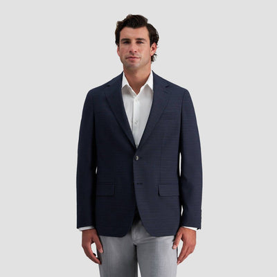 New - Haggar H26 Men's Slim Fit Sport Coat - Blue 34