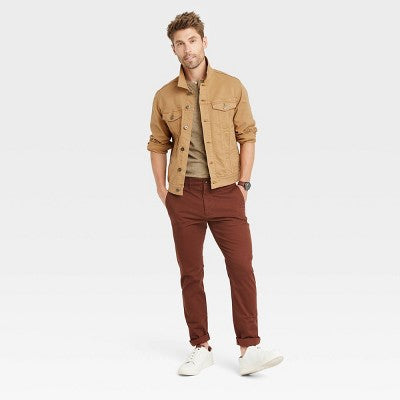 New - Men's Denim Trucker Jacket - Goodfellow & Co Goodfellow & CoBullseye Deals
