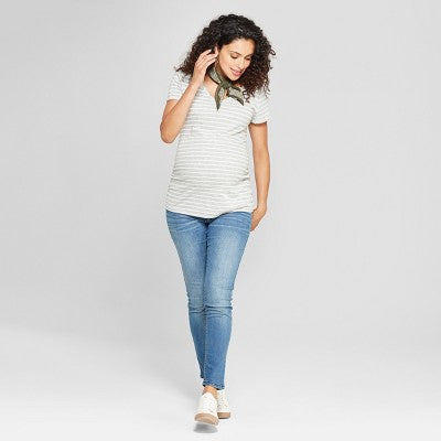 New - Under Belly Maternity Jeggings - Isabel Maternity by Ingrid & Isabel Isabel Maternity by Ingrid & IsabelBullseye Deals