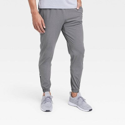 All In Motion Men's Tricot Joggers Lightweight Sweatpants Gym Pants All in MotionBullseye Deals