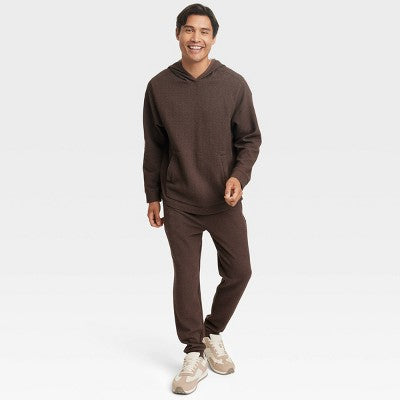 New - All In Motion Men's Pullover Hooded Fleece Hoodie Kangaroo Pocket All in MotionBullseye Deals