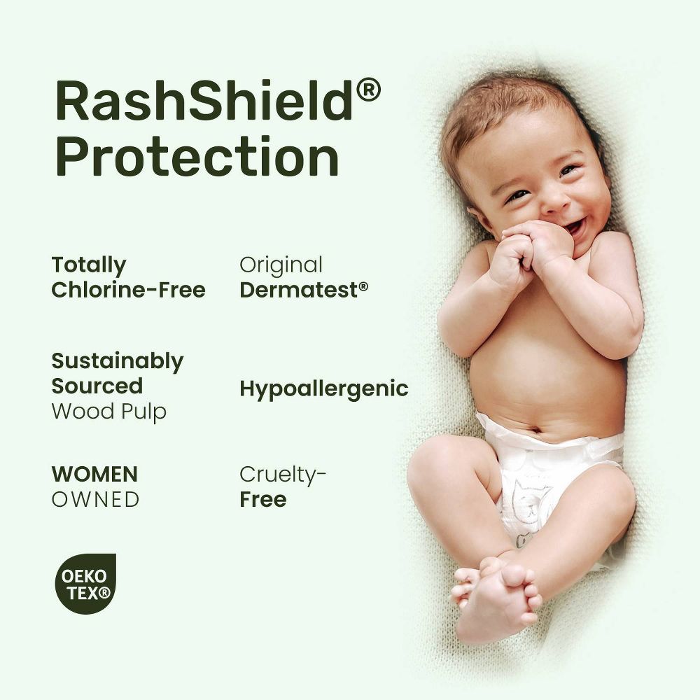 New - Parasol Chlorine-Free Diapers with RashShield Protection Size 3 - 128ct