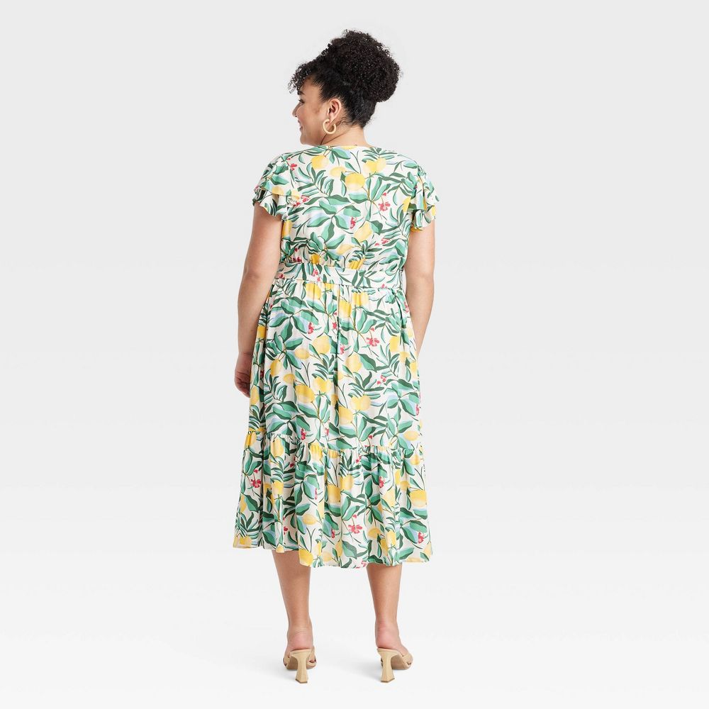 New - A New Day Women's Chunky Block High Heel Slip On Mules Sandals Raffia Woven Band A New DayBullseye Deals