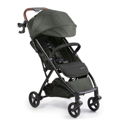New - Ingenuity 3Dquickclose CS+ Compact Fold Stroller - Forest Green