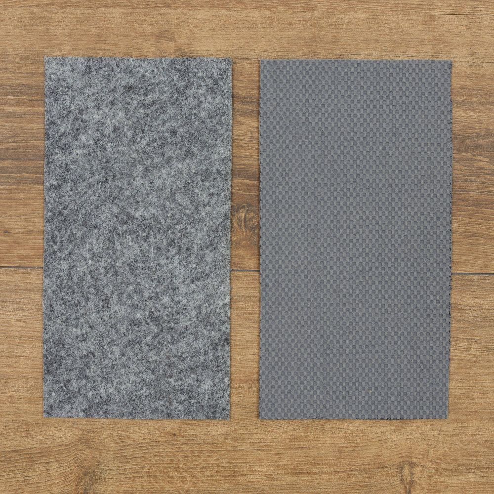 New - Karastan 5'x8' All Purpose Rug Pad Gray: Skid-Resistant Rectangle Carpet Pad, Latex Backing, 96"x60"