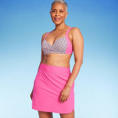 New - Lands' End Women's Swim Skort Swimwear Skirt Bottom Swimsuit UPF 50+ Lands' EndBullseye Deals