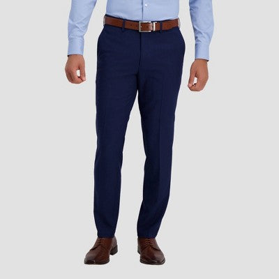 New - Haggar H26 Men's Premium Stretch Slim Fit Dress Pants Haggar H26Bullseye Deals