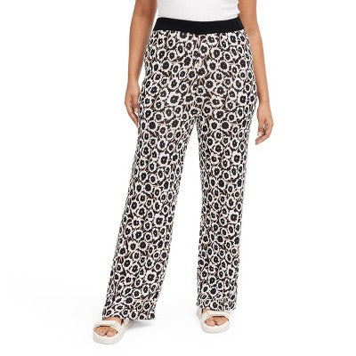 New - Diane von Furstenberg Women's High Rise Flare Full Pants Lightweight Diane von Furstenberg for TargetBullseye Deals