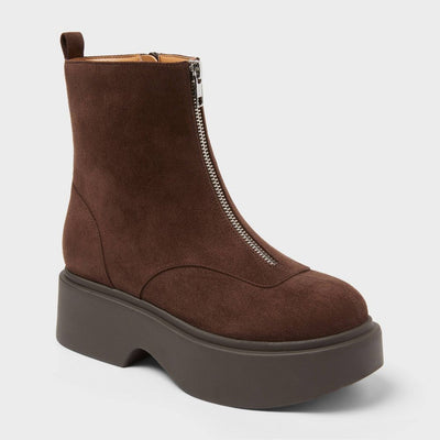 New - Women’s Honor Boots with Memory Foam Insole – Wild Fable™ Dark Brown 11