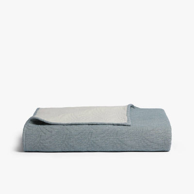 Open Box - Palm Jacquard Bed Blanket Queen/King Cove - Parachute for Target